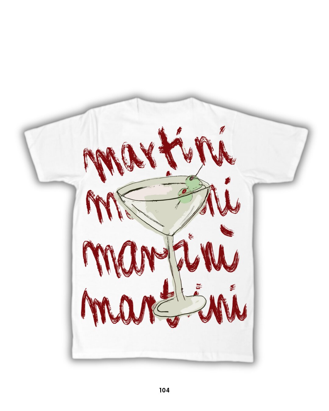 Playera Cherry Martini