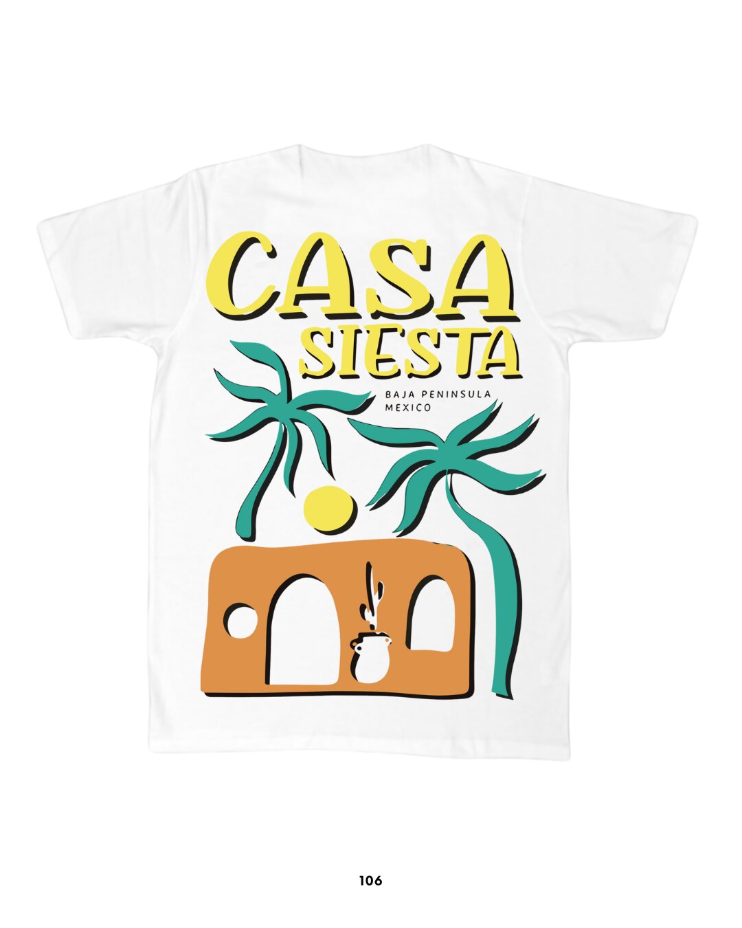 Playera Beach CASA SIESTA