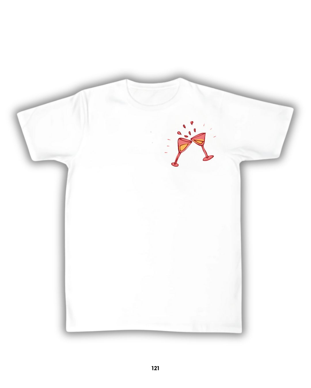 Playera Less rules more champagne