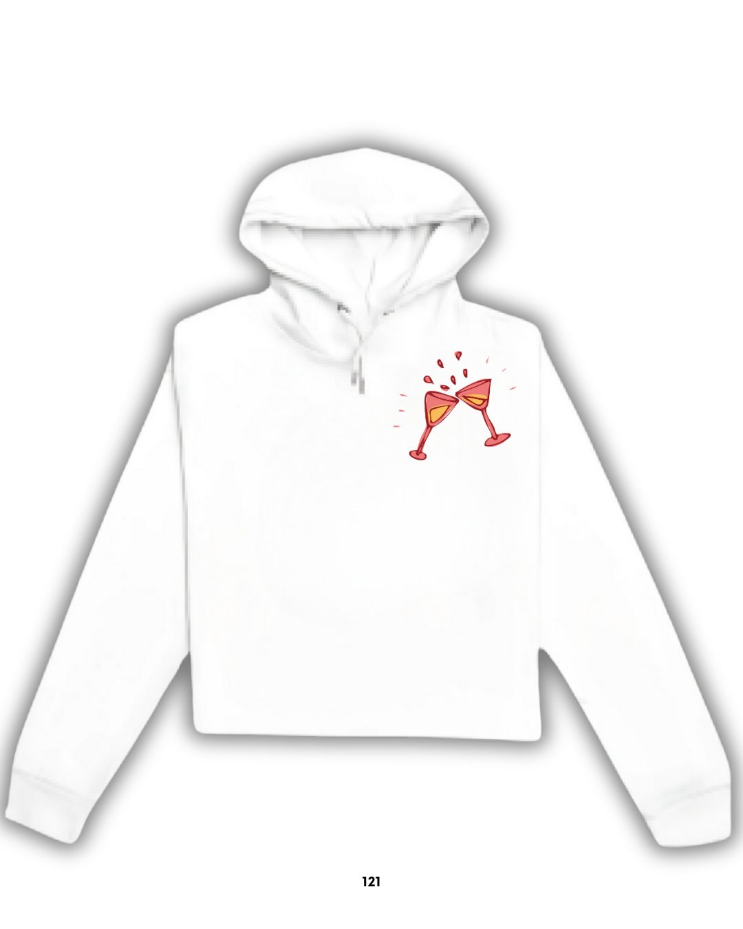 Sudadera Less rules more champagne