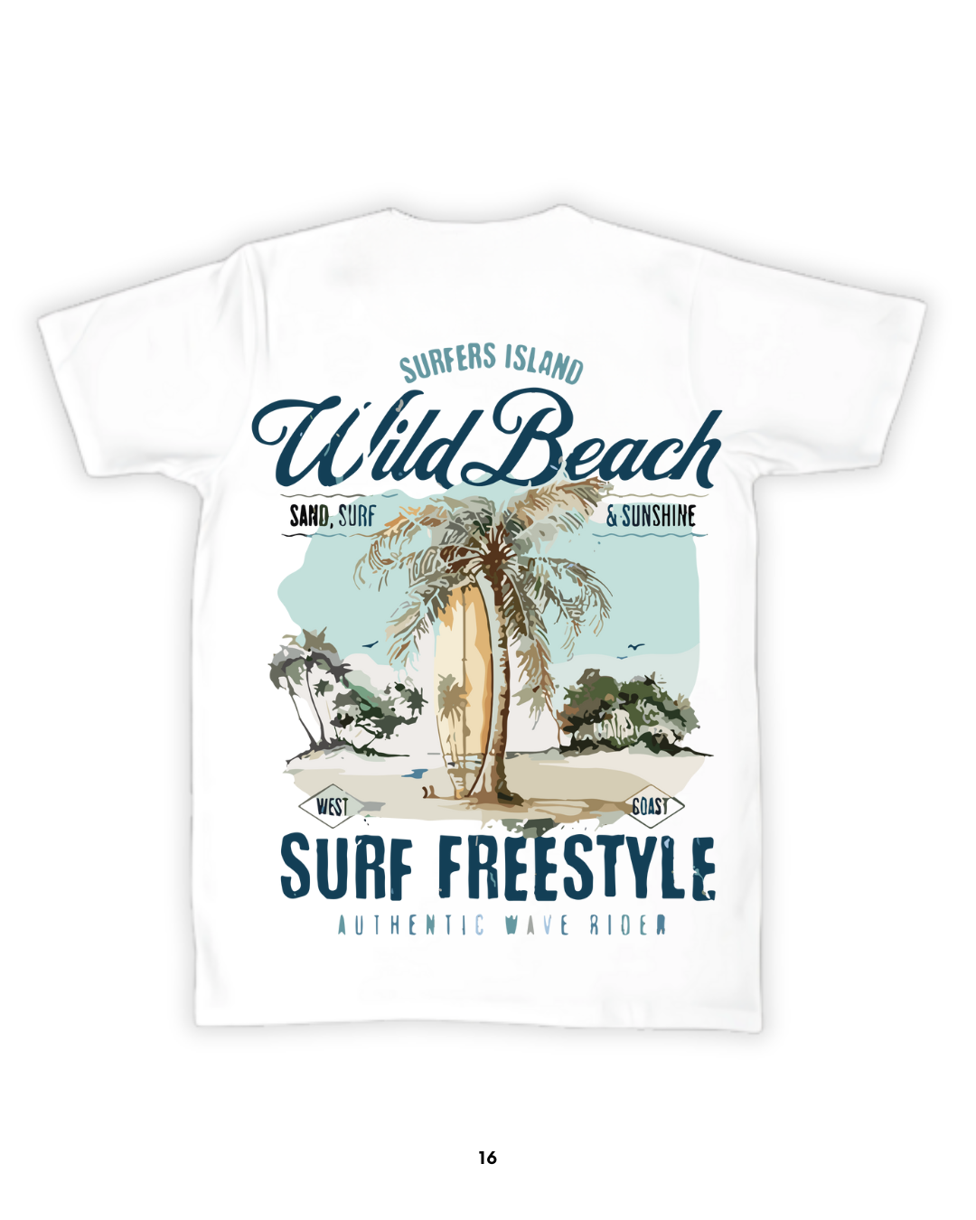 Playera Wild Beach