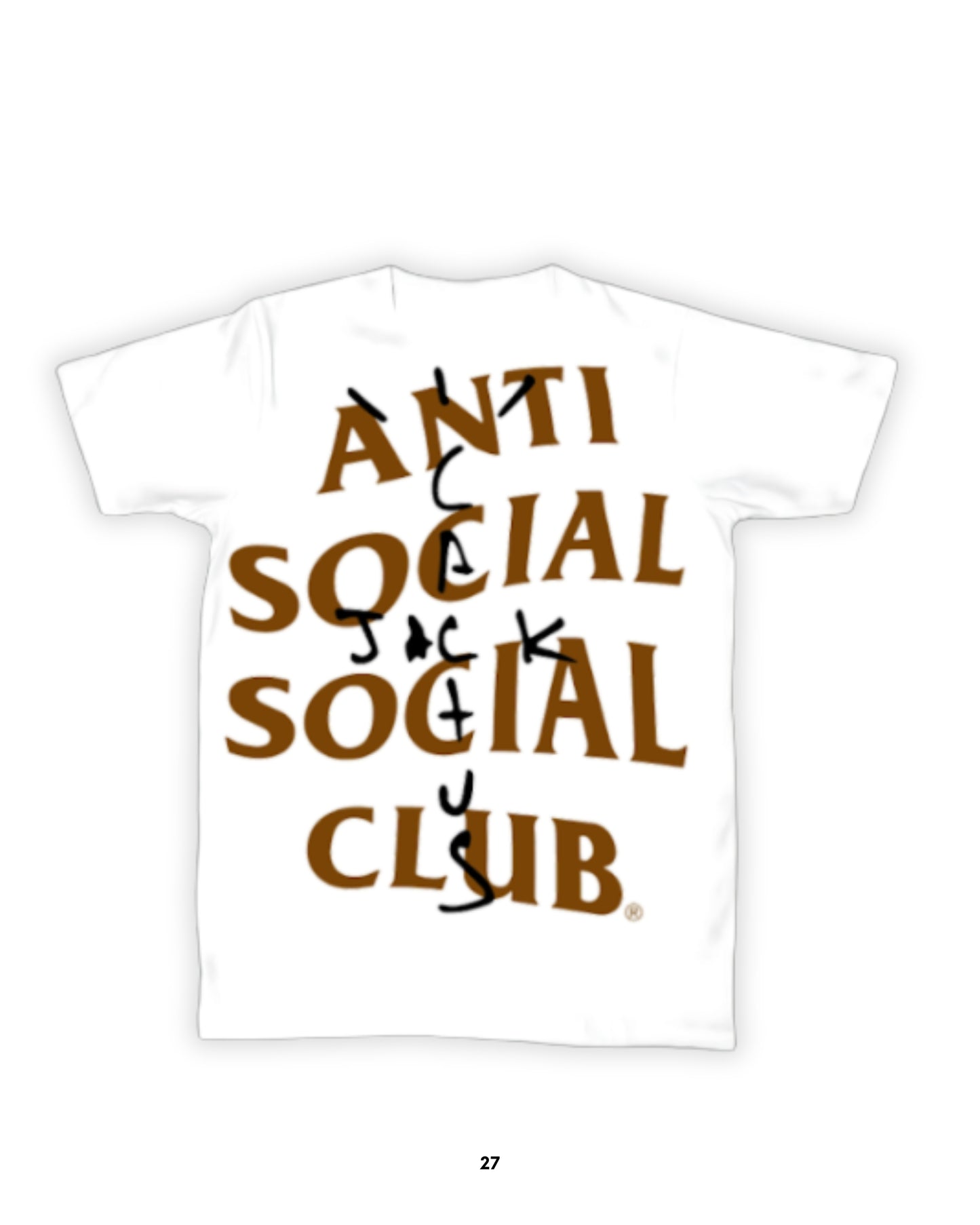 Playera Cactus Jack X ANTI SOCIAL SOCIAL CLUB