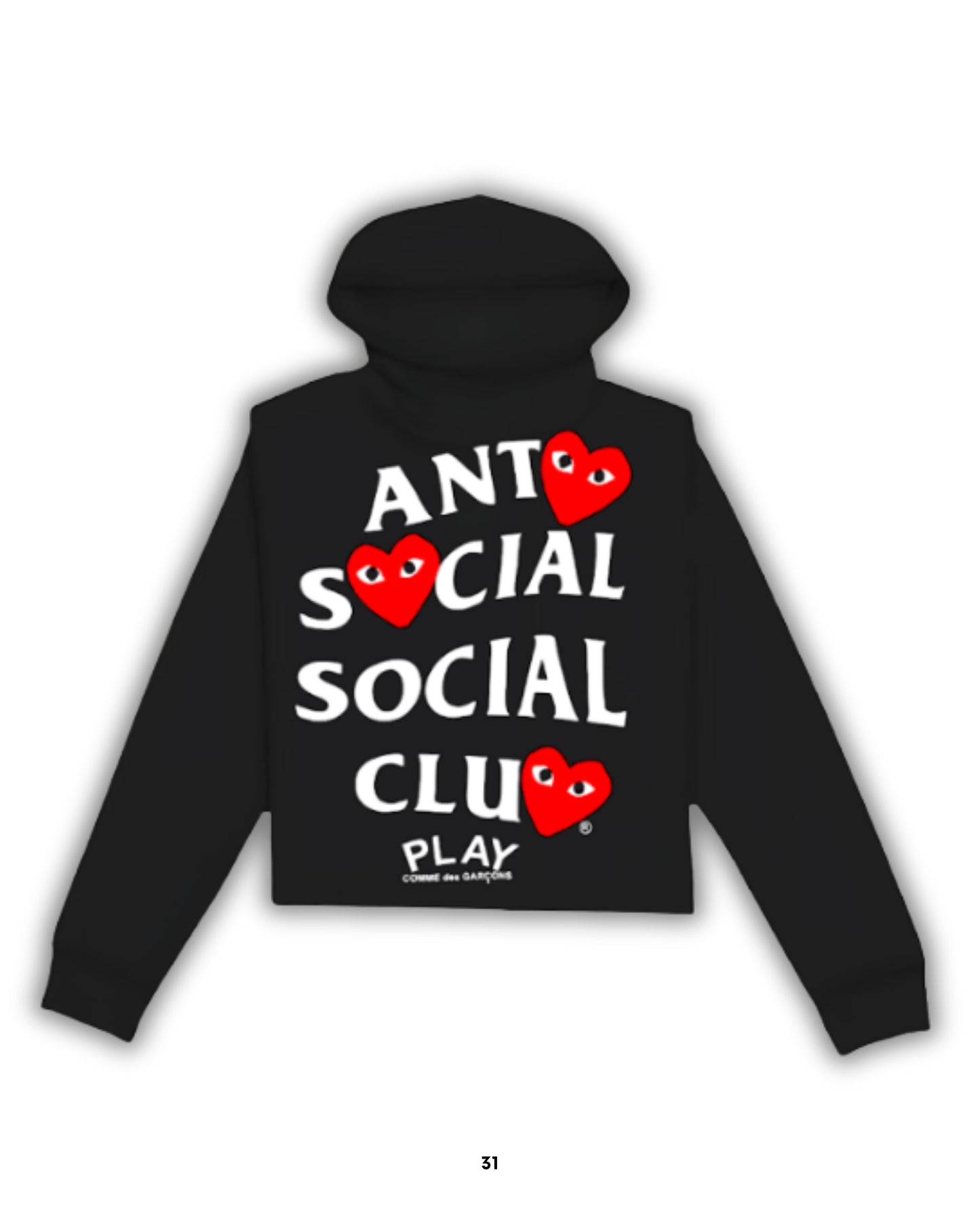 Sudadera Comme des Garçons X ANTI SOCIAL SOCIAL CLUB