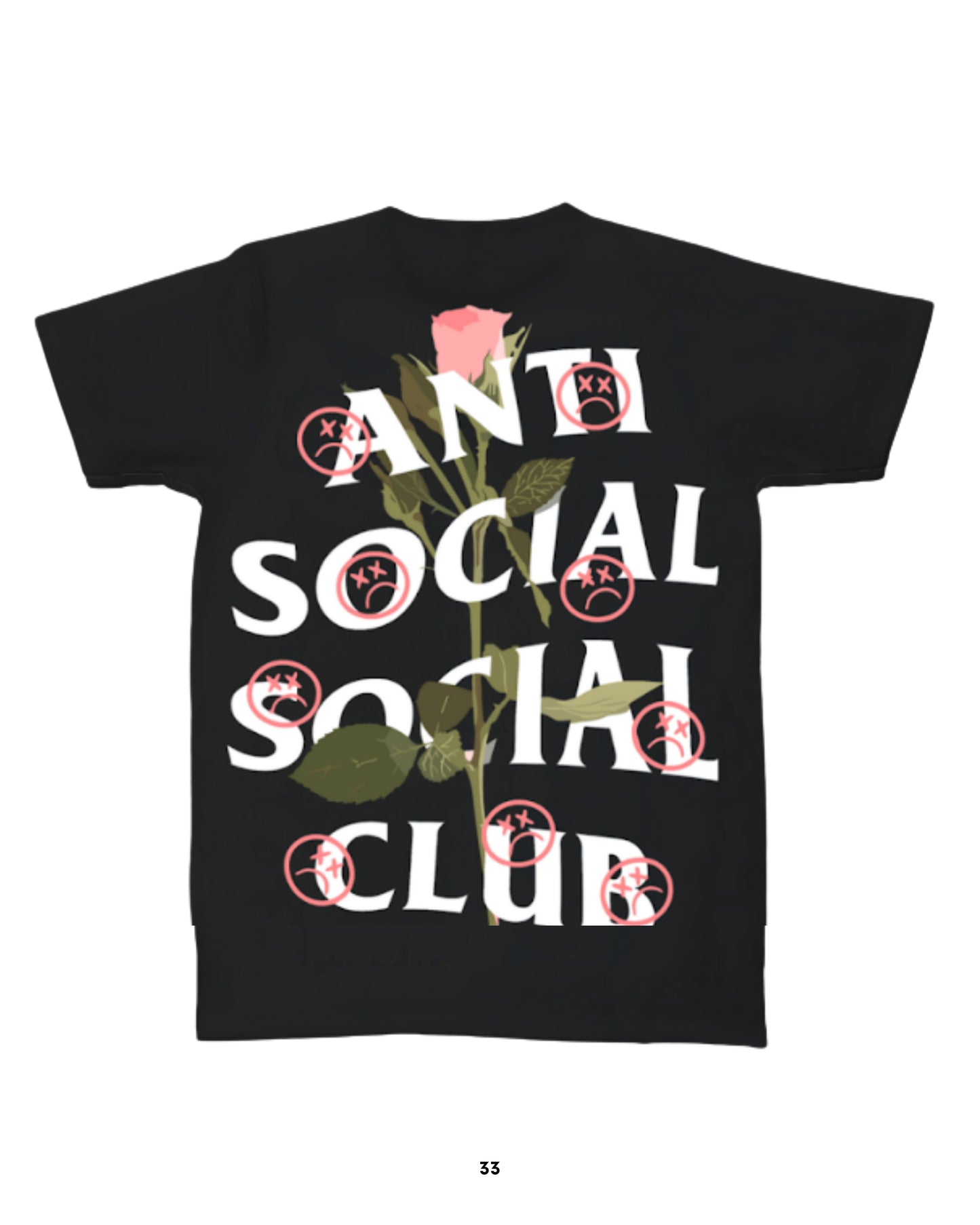 Playera Flower ANTISOCIAL SOCIAL CLUB