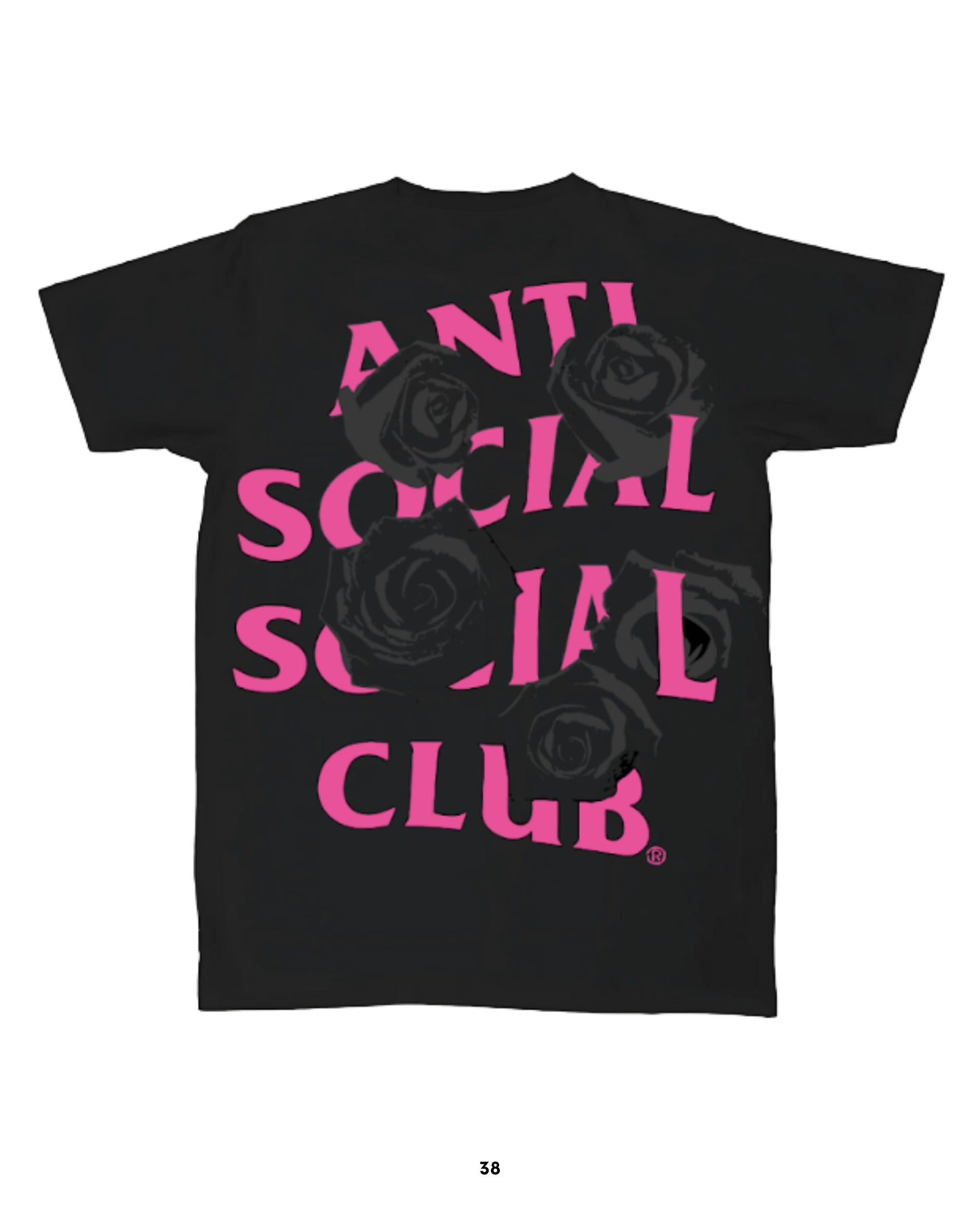 Playera Dark Flowers ANTI SOCIAL SOCIAL CLUB