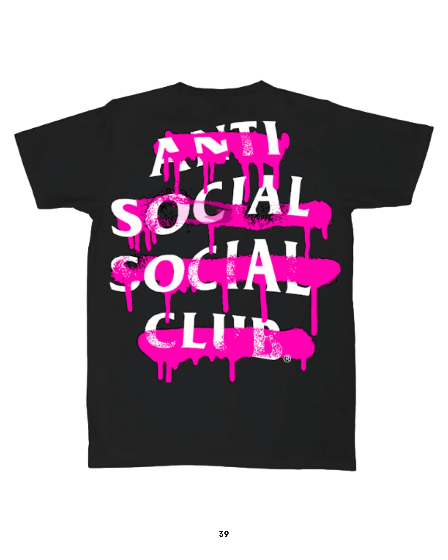 Playera Pink Graffiti ANTI SOCIAL SOCIAL CLUB