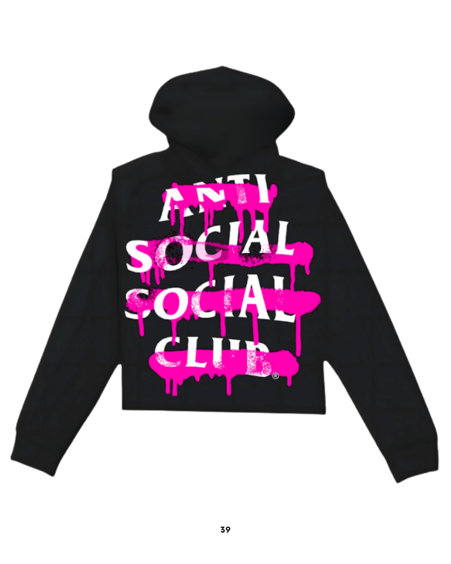 Sudadera Pink Graffiti ANTI SOCIAL SOCIAL CLUB