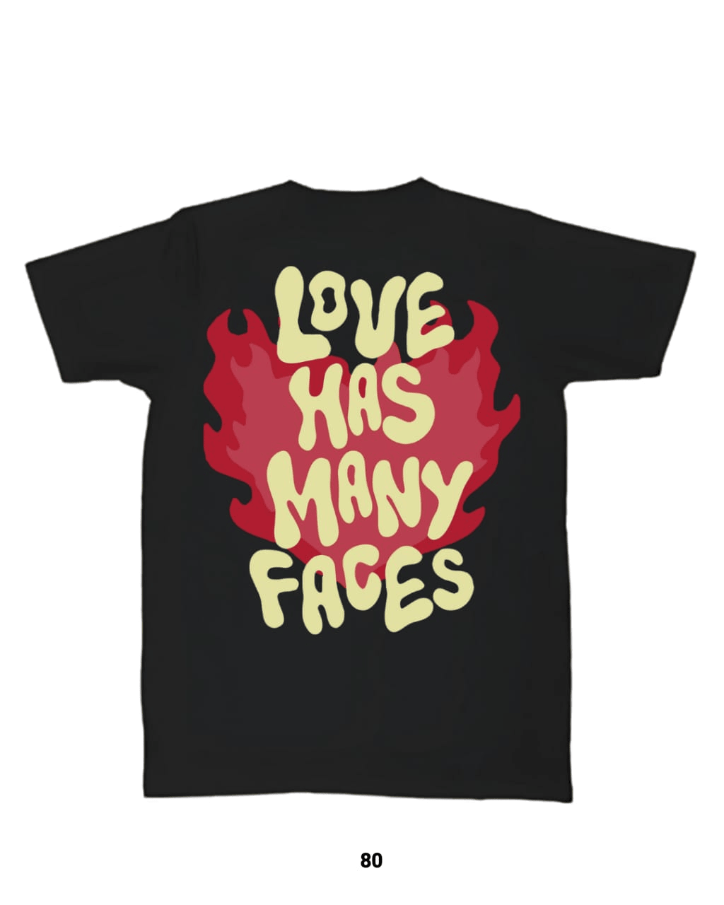 Playera Heart of fire
