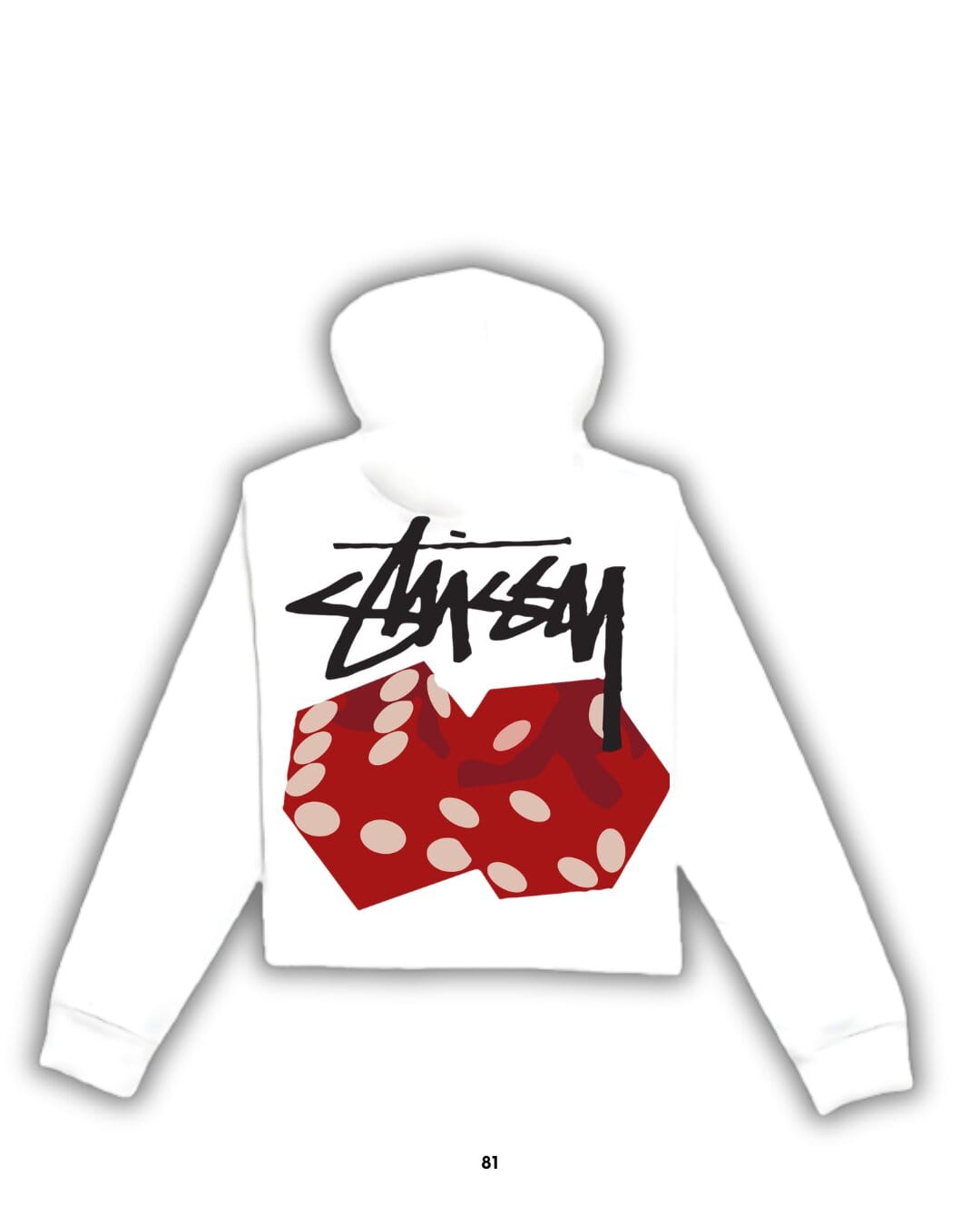 Sudadera Stüssy Dado Rojo