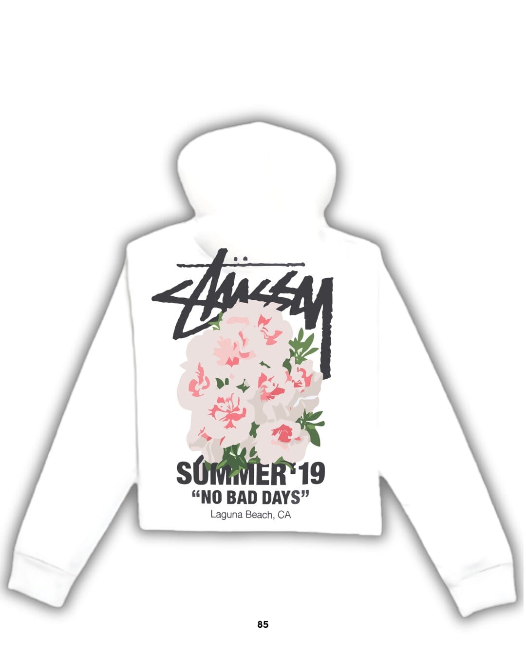 Sudadera Stüssy Orquídeas