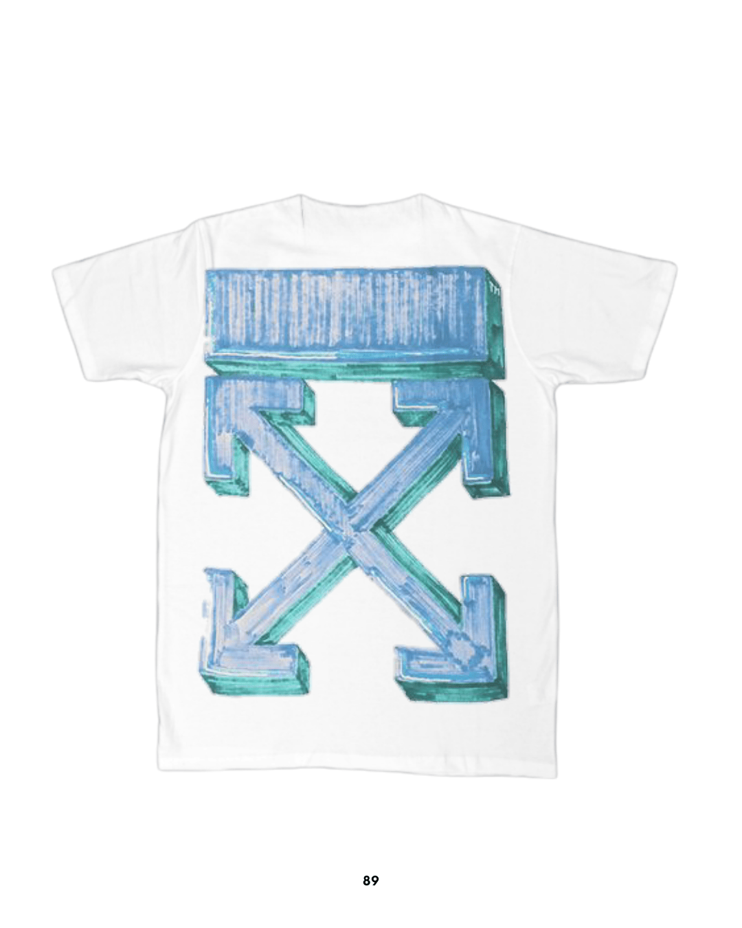 Playera Off White Soft Flowers