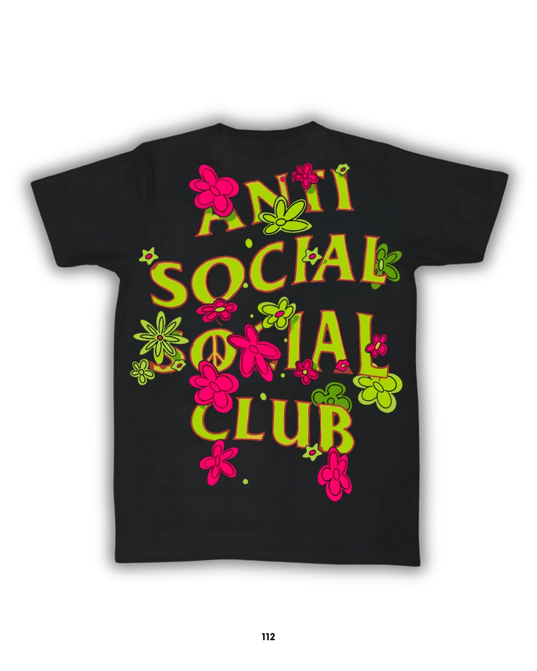 Playera Graphic Flowers ANTI SOCIAL SOCIAL CLUB