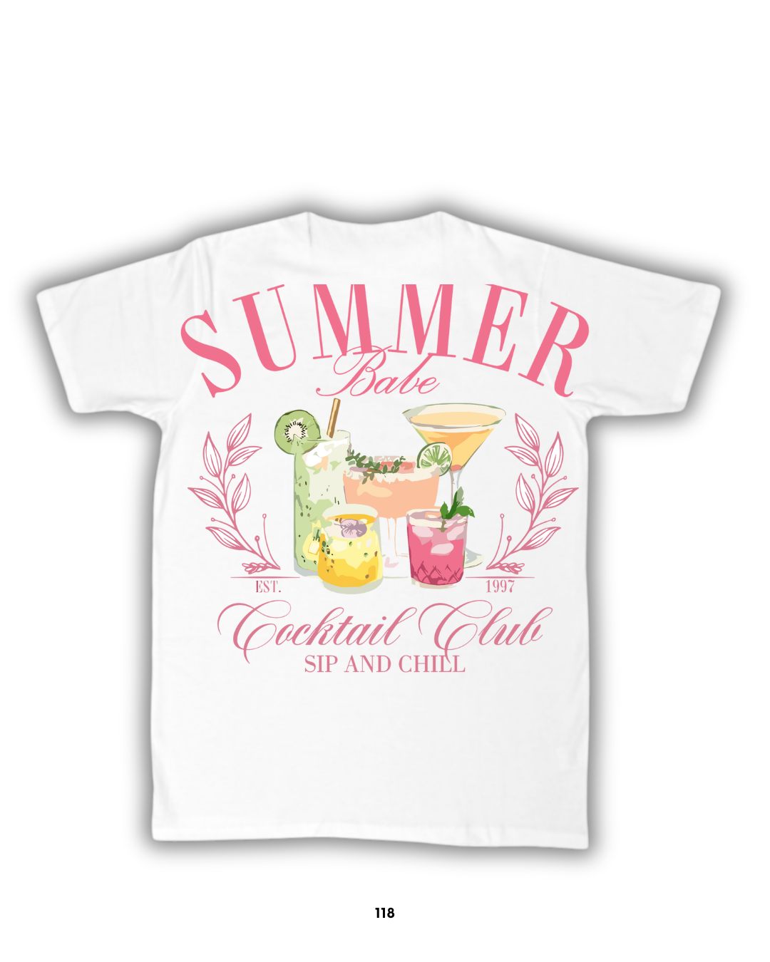 Playera Summer Cocktail