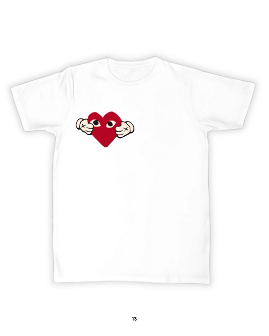 Playera COMME des GARÇONS X KAWS
