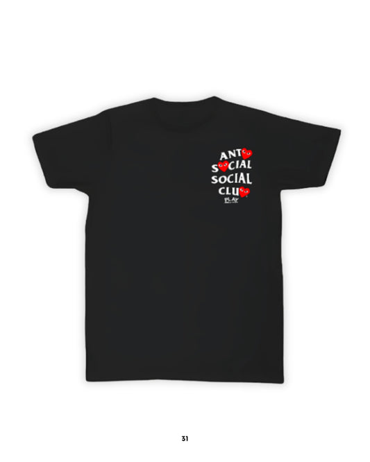 Playera Comme des Garçons X ANTI SOCIAL SOCIAL CLUB