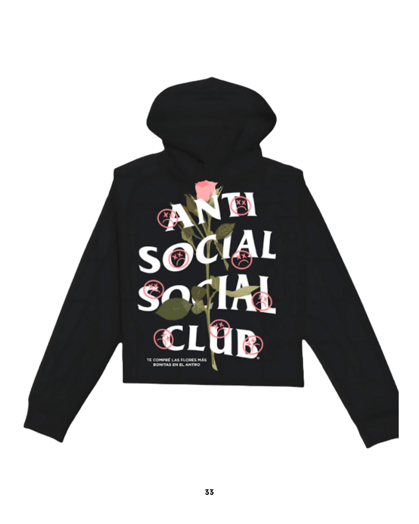 Sudadera Flowers ANTI SOCIAL SOCIAL CLUB