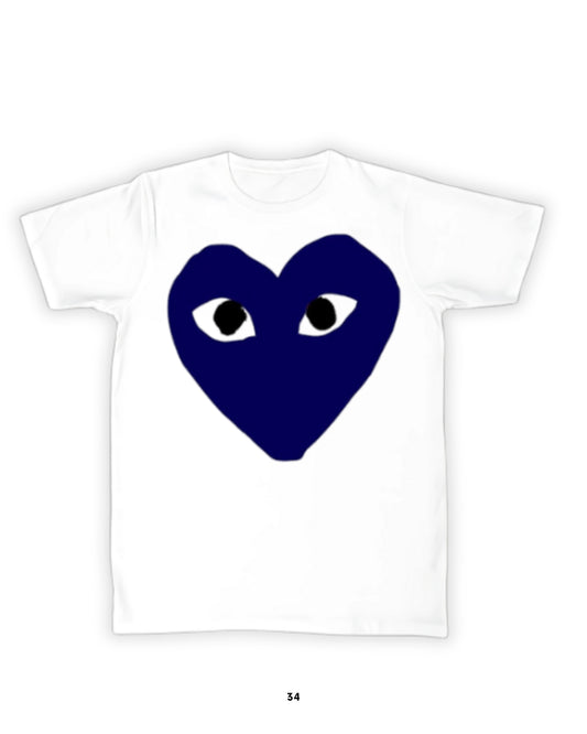 Playera Comme des Garçons Blue