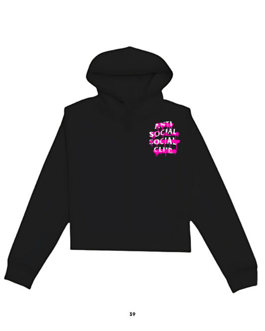 Sudadera Pink Graffiti ANTI SOCIAL SOCIAL CLUB