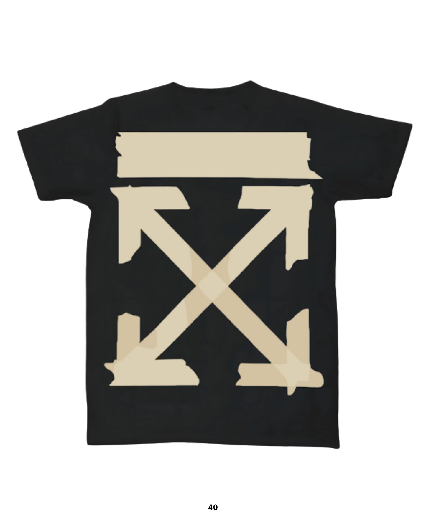 Playera Off White gris