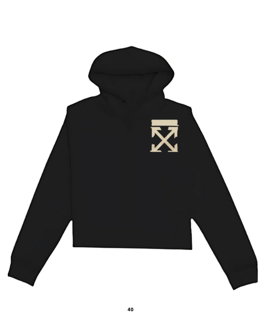 Sudadera Off White gris
