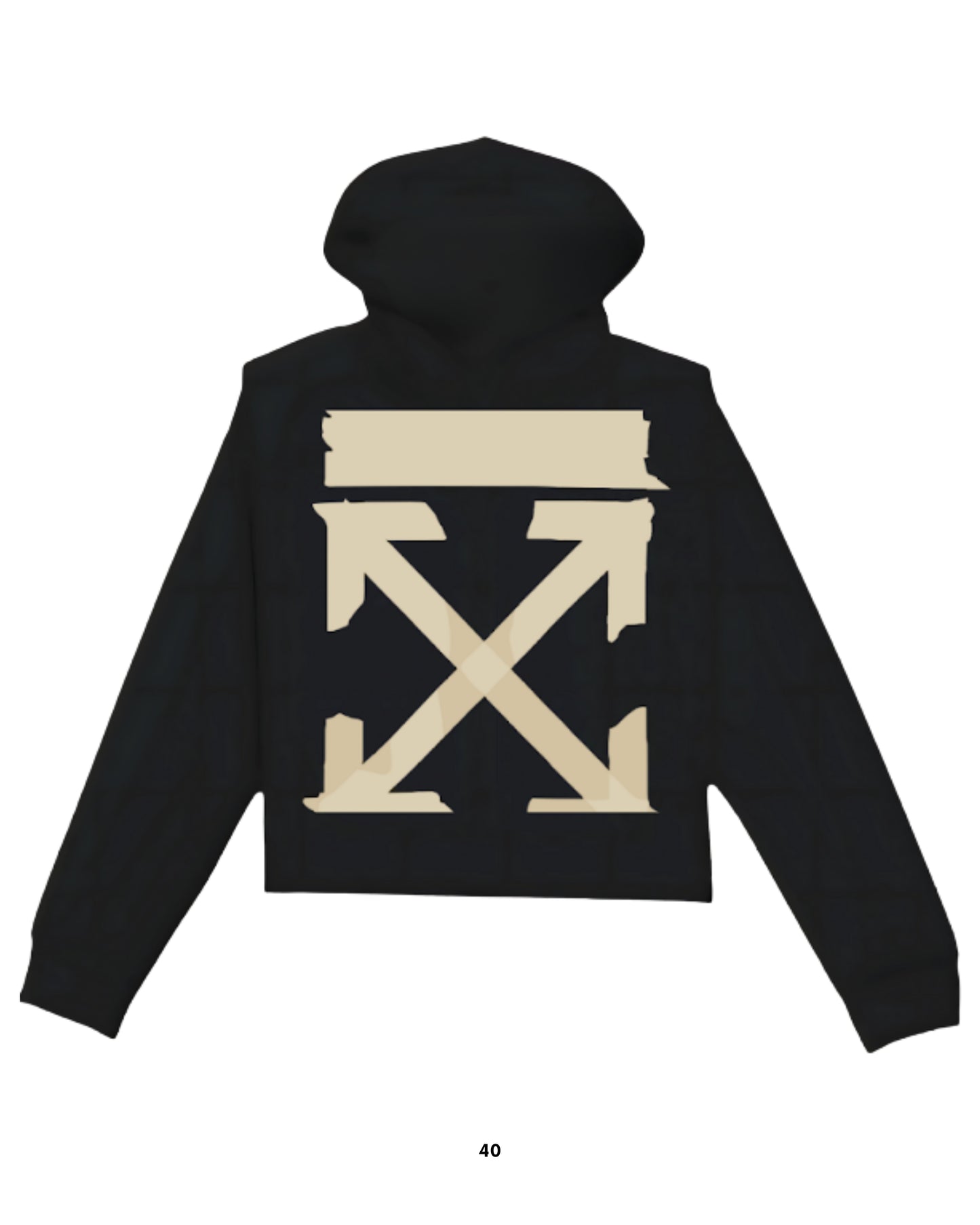 Sudadera Off White gris