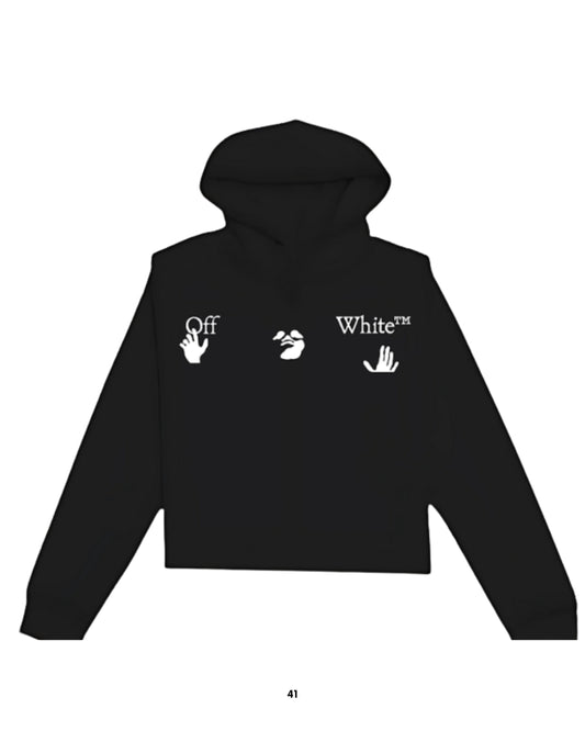 Sudadera Off White Abstract