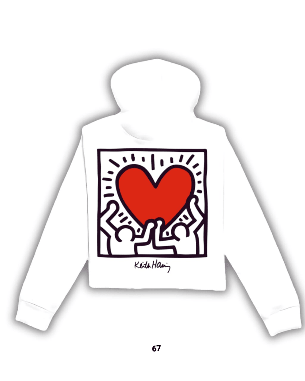 Sudadera People & Heart Keith Haring