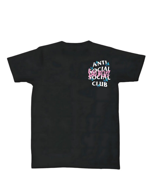 Playera Blue Buttlerfly ANTI SOCIAL SOCIAL CLUB
