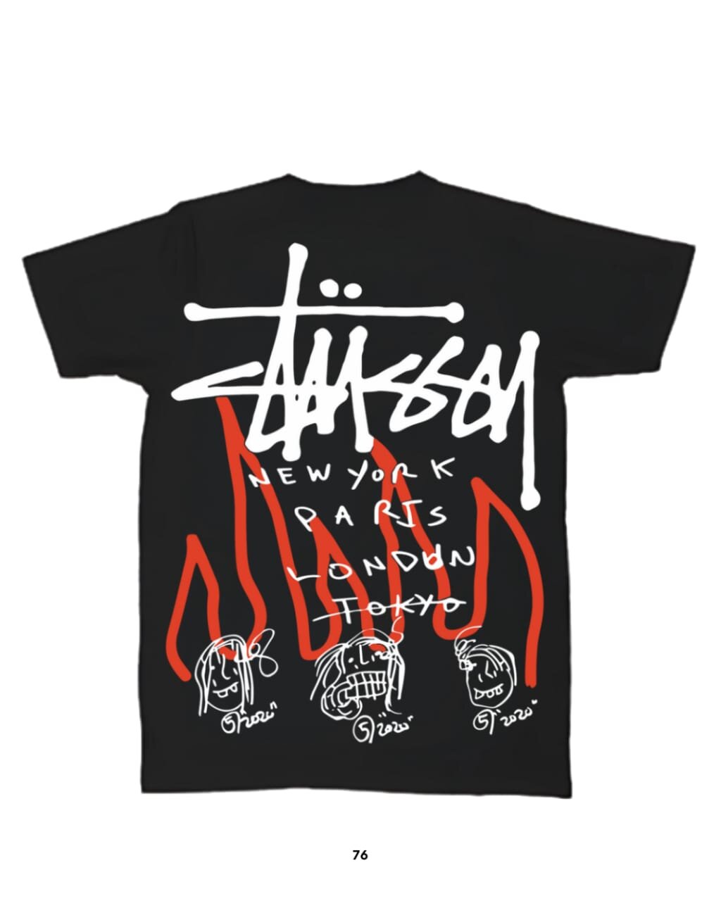 Playera Stüssy Tour