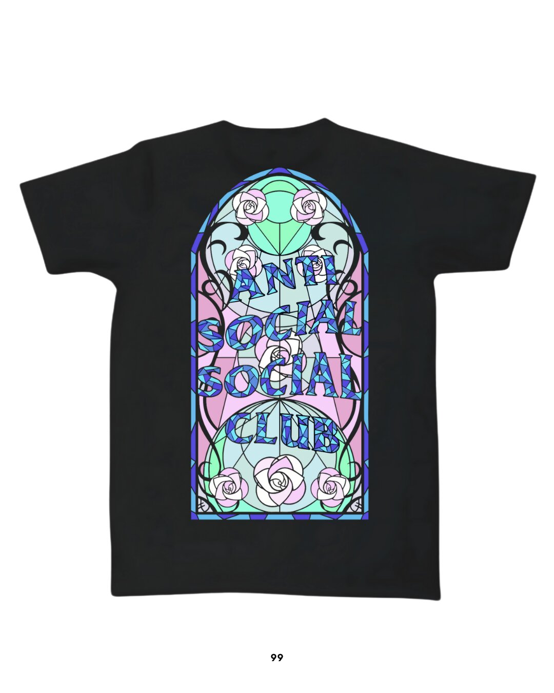 Playera Vitral ANTI SOCIAL SOCIAL CLUB